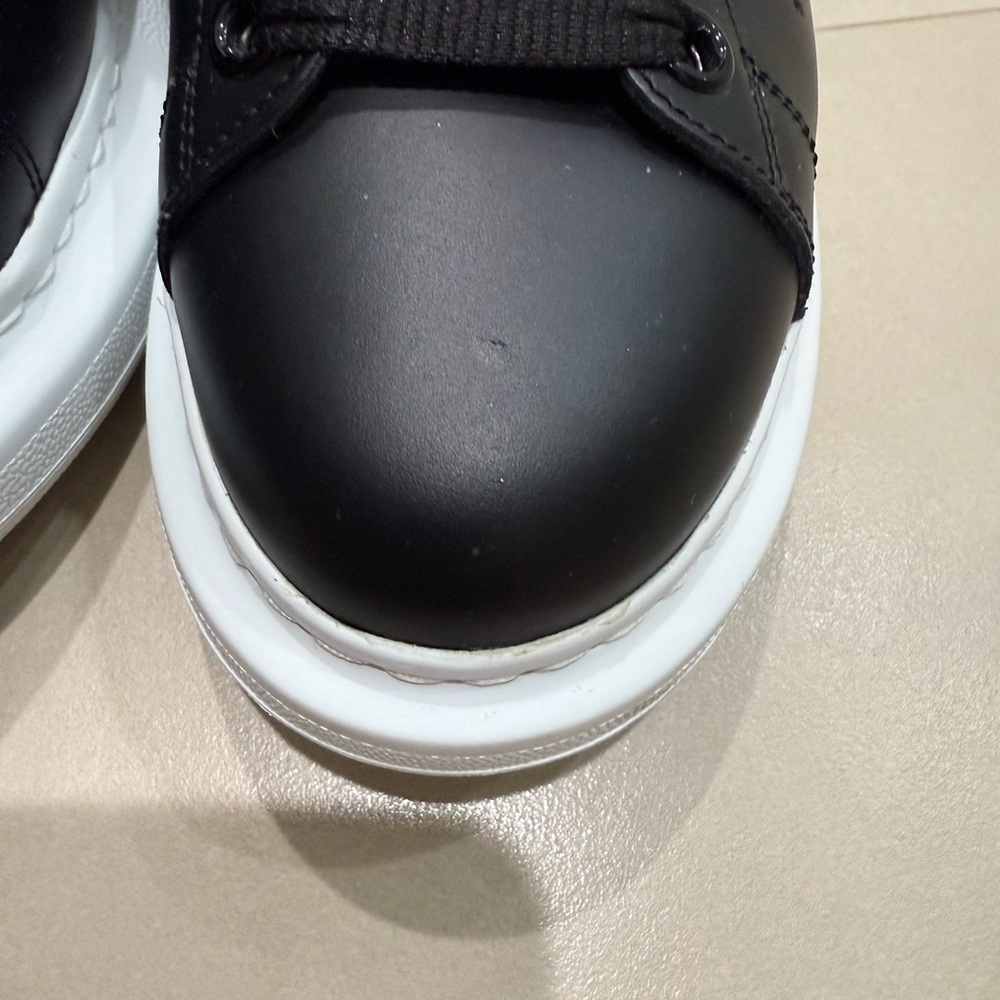 Alexander McQueen Women’s Leather Sneakers - Picture 5 of 12